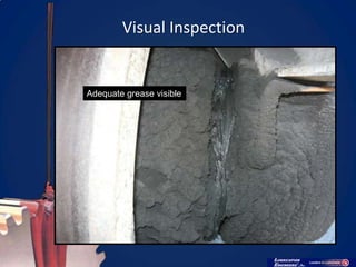 Visual Inspection


Adequate grease visible
 