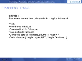 Informatique Appliquée à la Gestion des Ressources Humaines

La Conduite du Changement

197

© 2013 Xavier LAUGAUDIN

 