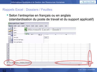 Informatique Appliquée à la Gestion des Ressources Humaines

Boîte Noire / Echanges de Données

2
Entrées
Matricule,
Ancienneté,
Déjà effectué

Vérification du
droit à formation

1
Sorties
Oui / Non
Ou Droit en Heures

Contraintes
3
& Paramètres
Droits des Salariés
(Accord d’entreprise ou loi)

92

© 2013 Xavier LAUGAUDIN

 