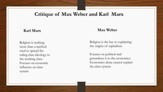 max weber stratification