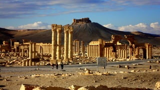 Siria las ruinas de Palmira