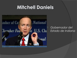  Gobernador del
Estado de Indiana
 