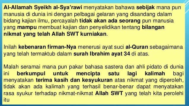 Pembinaan Rohani Bersyukur Tanda Pengabdian