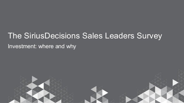 sirius decisions b2b sales stats sirius decisions b2b sales stats