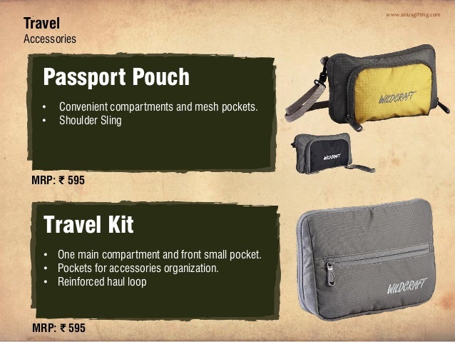 wildcraft passport pouch