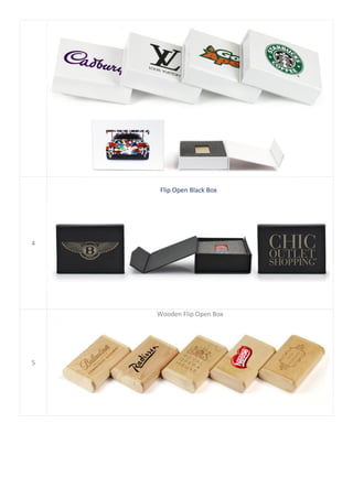 4
Flip Open Black Box
5
Wooden Flip Open Box
 