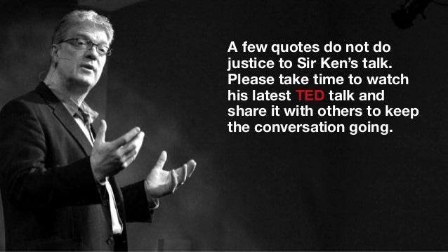 The Brilliant Education Mind of Sir Ken Robinson