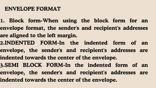 The Business letter punctuation and style | PDF
