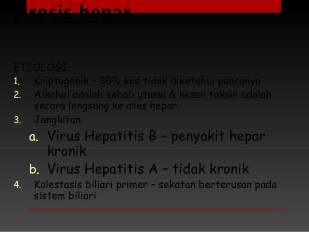 SIROSIS HEPAR