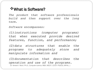 Software Engineering PPT for Learning it in depth | PPT