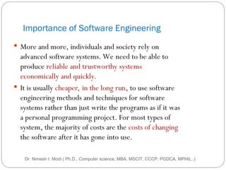 Software Engineering PPT for Learning it in depth | PPT