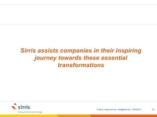 Transformation 4Human Centered ProductionTowards creative and involved employees