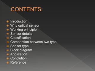 optical sensor | PPT