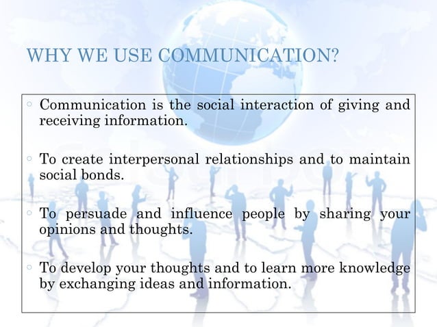 Values of Communication | PPT | Internet | Computing