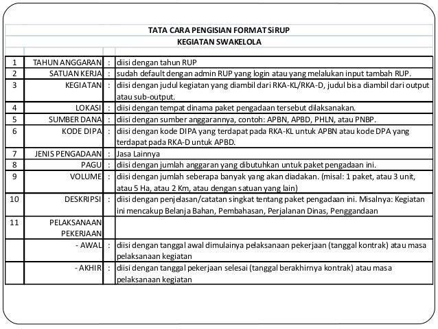 Materi Sosialisasi Sistem Informasi Rencana Umum Pengadaan Materi Sosialisasi Sistem Informasi Rencana Umum Pengadaan