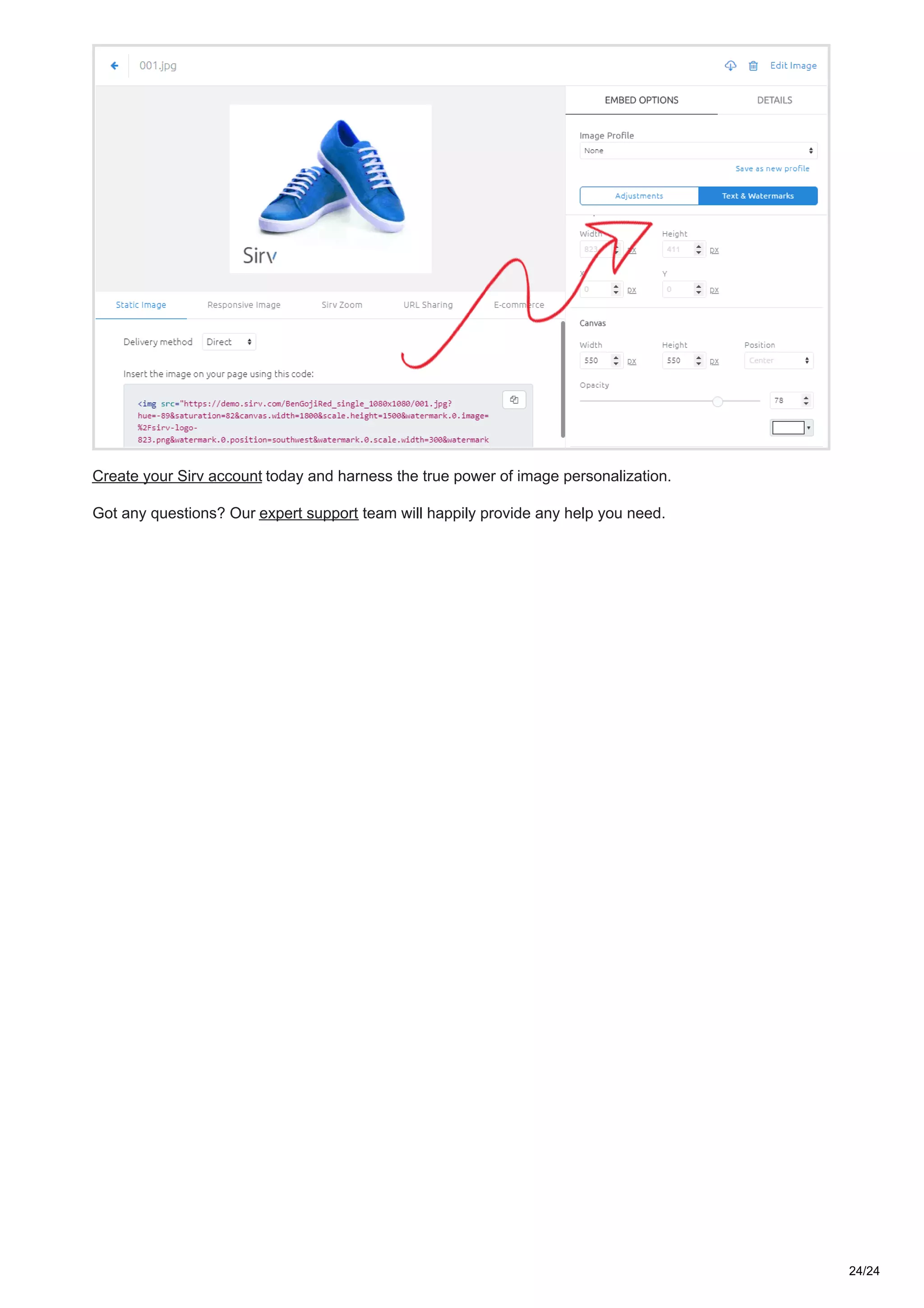 Create your Sirv account today and harness the true power of image personalization.
Got any questions? Our expert support team will happily provide any help you need.
24/24
 