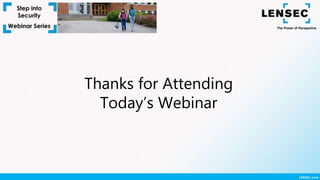 Thanks for Attending
Today’s Webinar
 