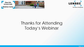 Thanks for Attending
Today’s Webinar
 