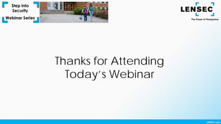 Thanks for Attending
Today’s Webinar
 