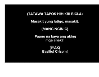 SISA-MONOLOGUE SISA-MONOLOGUE SISA-MONOLOGUE