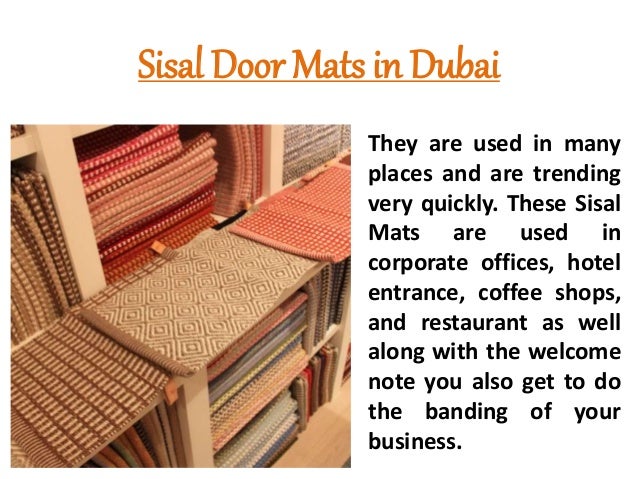 Sisal Door Mats In Dubai Dubaiflooring