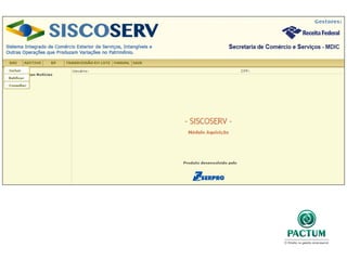 Webinar | Siscoserv: Importação e Exportação de Serviços