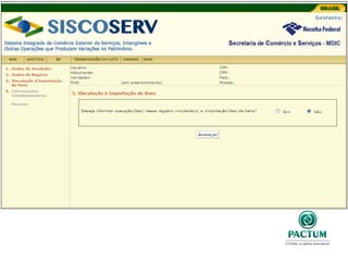 Webinar | Siscoserv: Importação e Exportação de Serviços