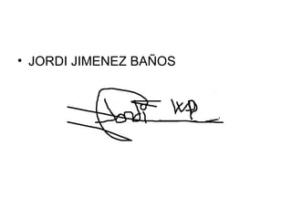JORDI JIMENEZ BAÑOS 