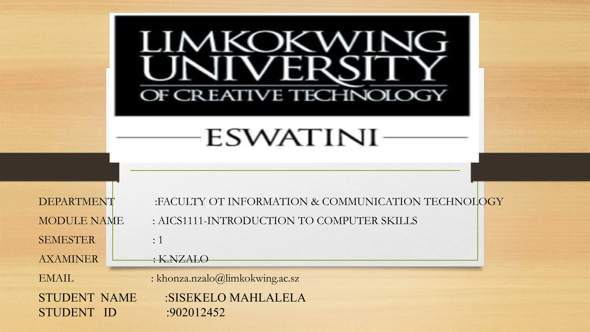 Computer Fundamentals in PowerPoint .pptx