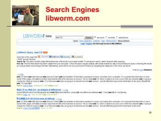 Search Engines libworm.com 