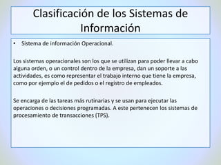Sistemas de Información 
