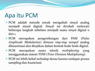 Siskom pcm | PPTX