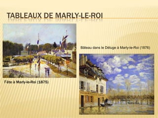 Tableaux de marly-le-roiBâteaudans le Déluge à Marly-le-Roi (1876)Fête à Marly-le-Roi (1875)