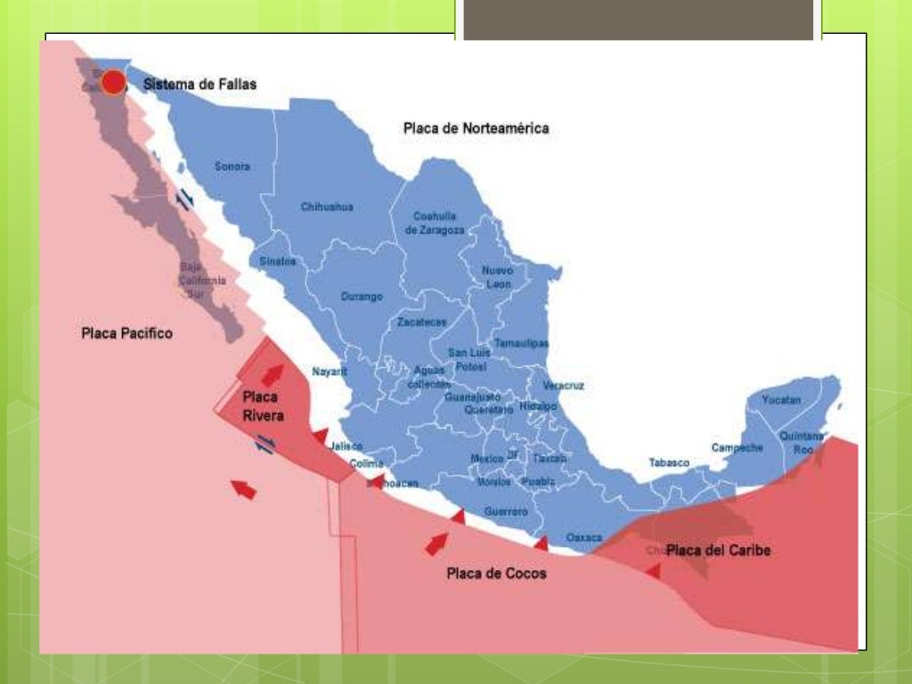Sismicidad y vulcanismo en méxico