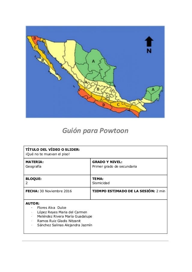 Sismicidad y vulcanismo en méxico
