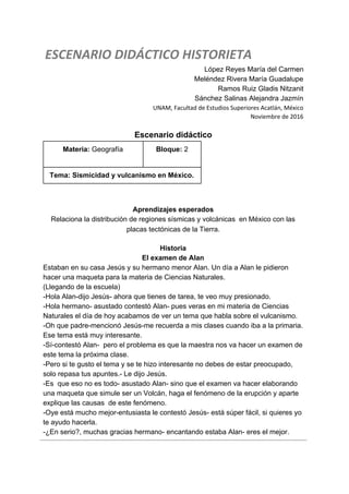 Sismicidad y vulcanismo en méxico | PDF