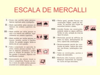 ESCALA DE MERCALLI 