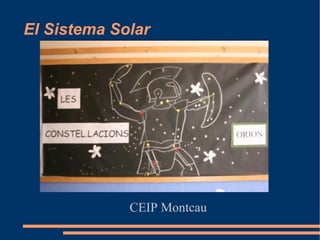 El  Sistema  Solar CEIP Montcau 