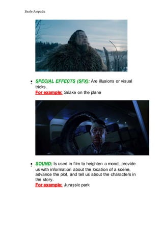 Narrative structure, codes and conventions of a fictional film | DOCX