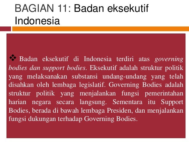 Sistim Sosial Politik