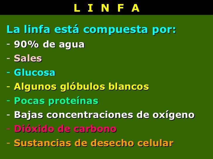 SISTEMA LINFATICO SISTEMA LINFATICO