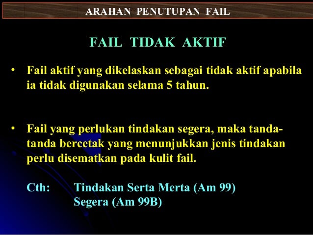 Sistem Fail Pss 2005