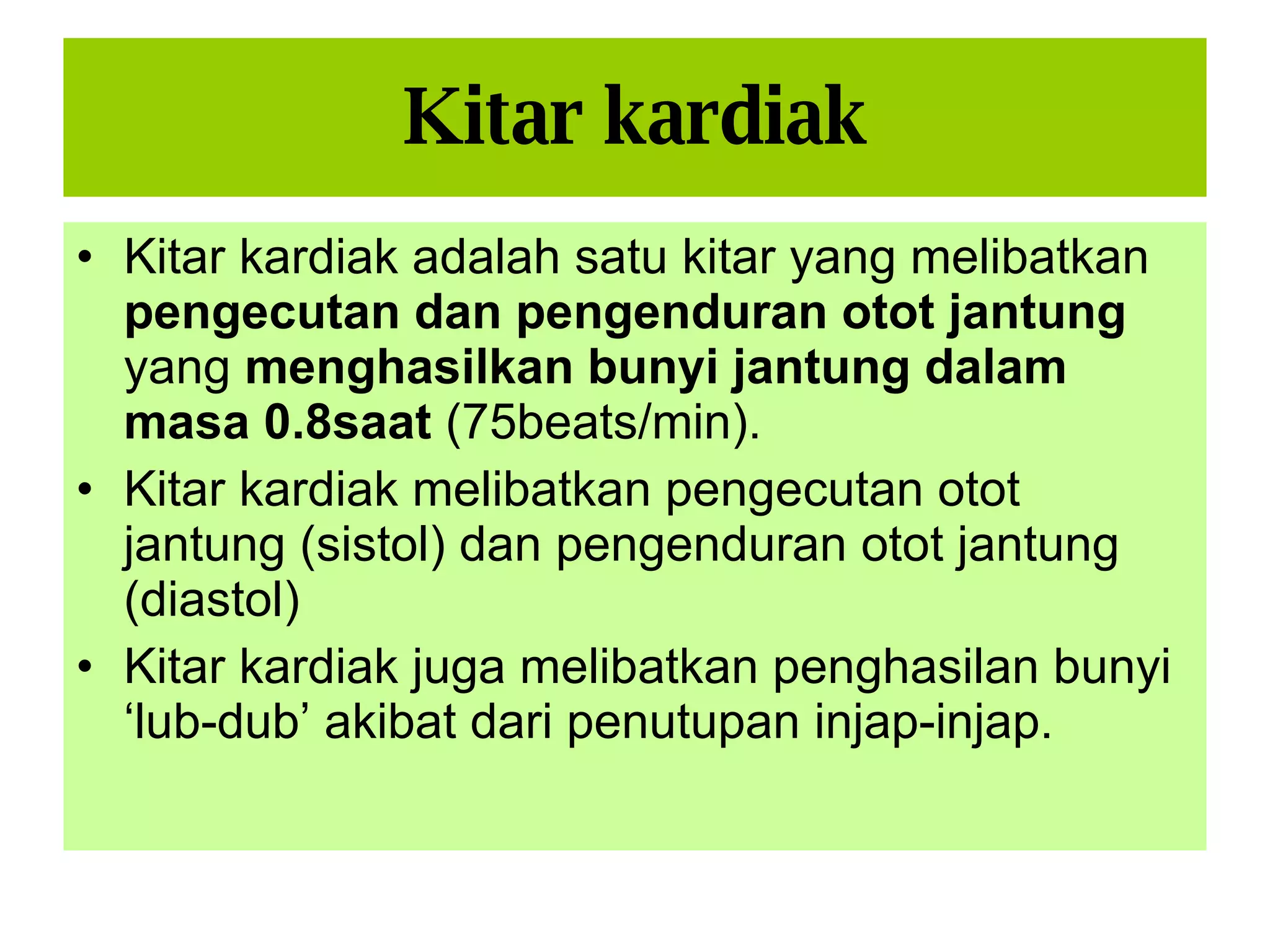 Sistem Kardiovaskular 1