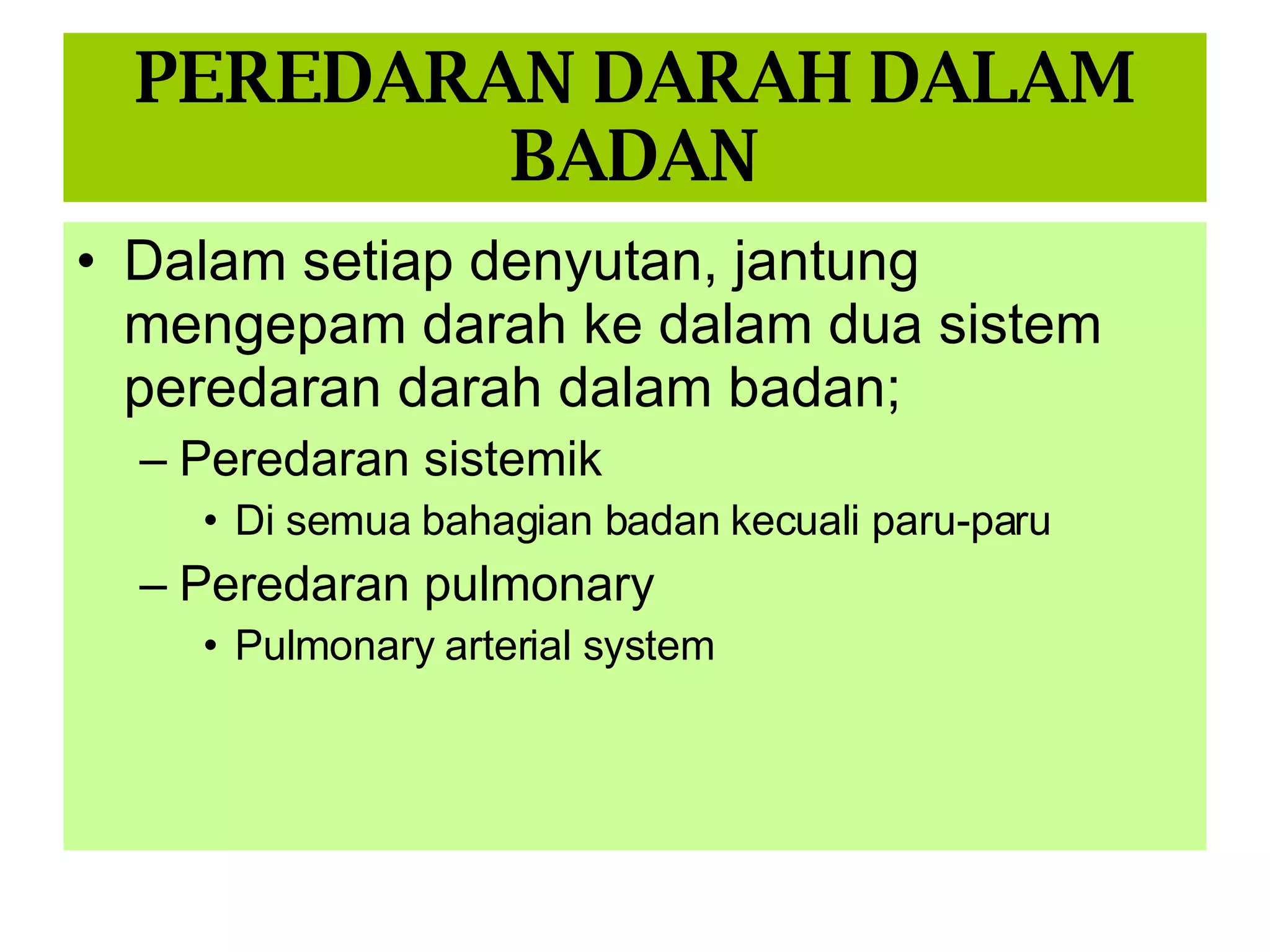 Sistem Kardiovaskular 1