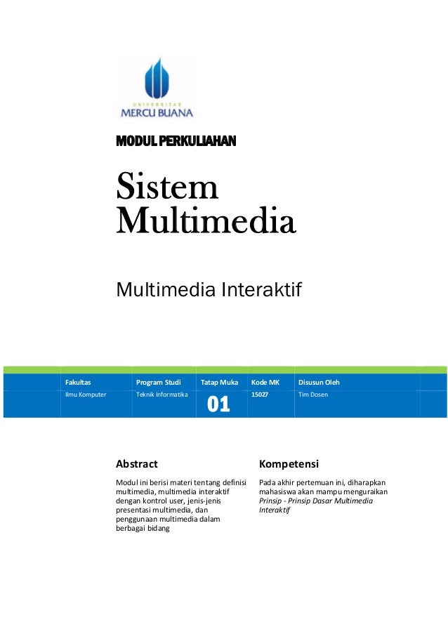 Sistem Multimedia Teknik Informatika