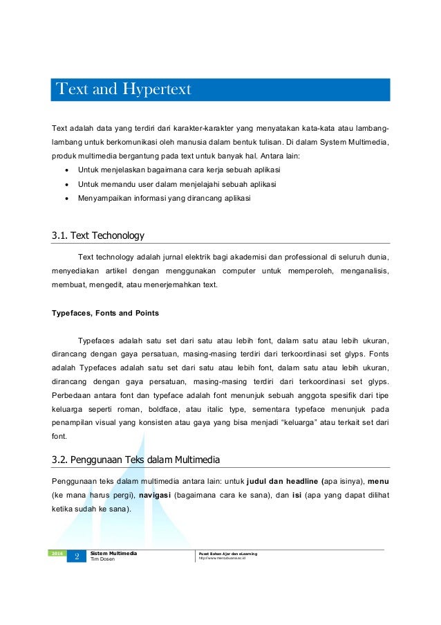 Sistem Multimedia Teknik Informatika