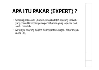 Sistem Pakar | PDF