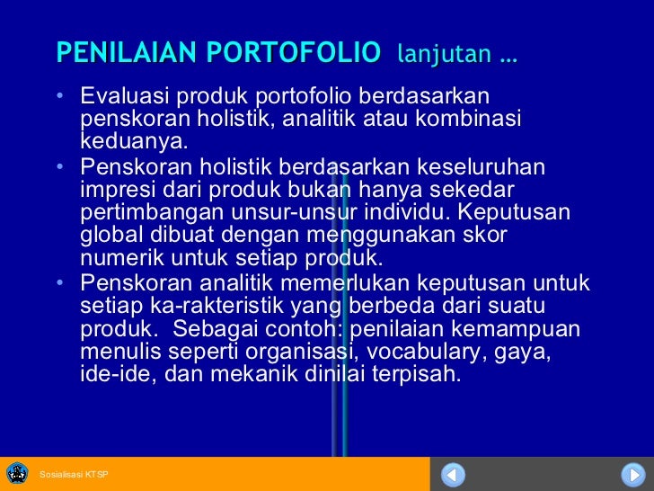 Sistem penilaian-ktsp