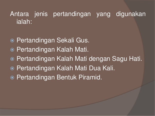 Nota Sistem Pertandingan 1