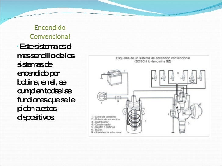 sistema de encendido convencional